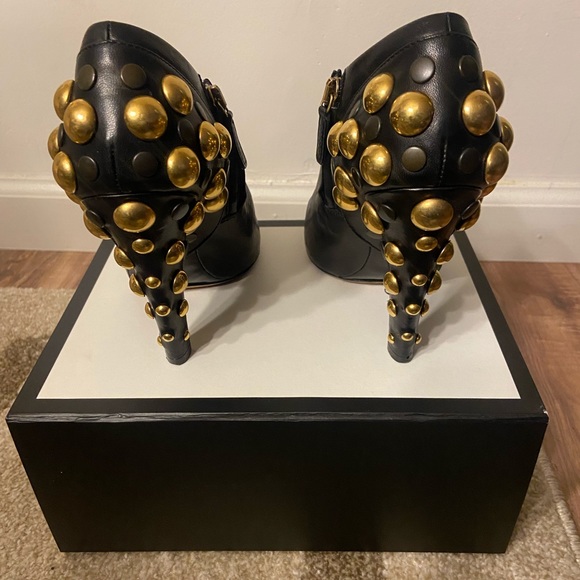 GUCCI Studded Booties Size 36.5 - Picture 5 of 5